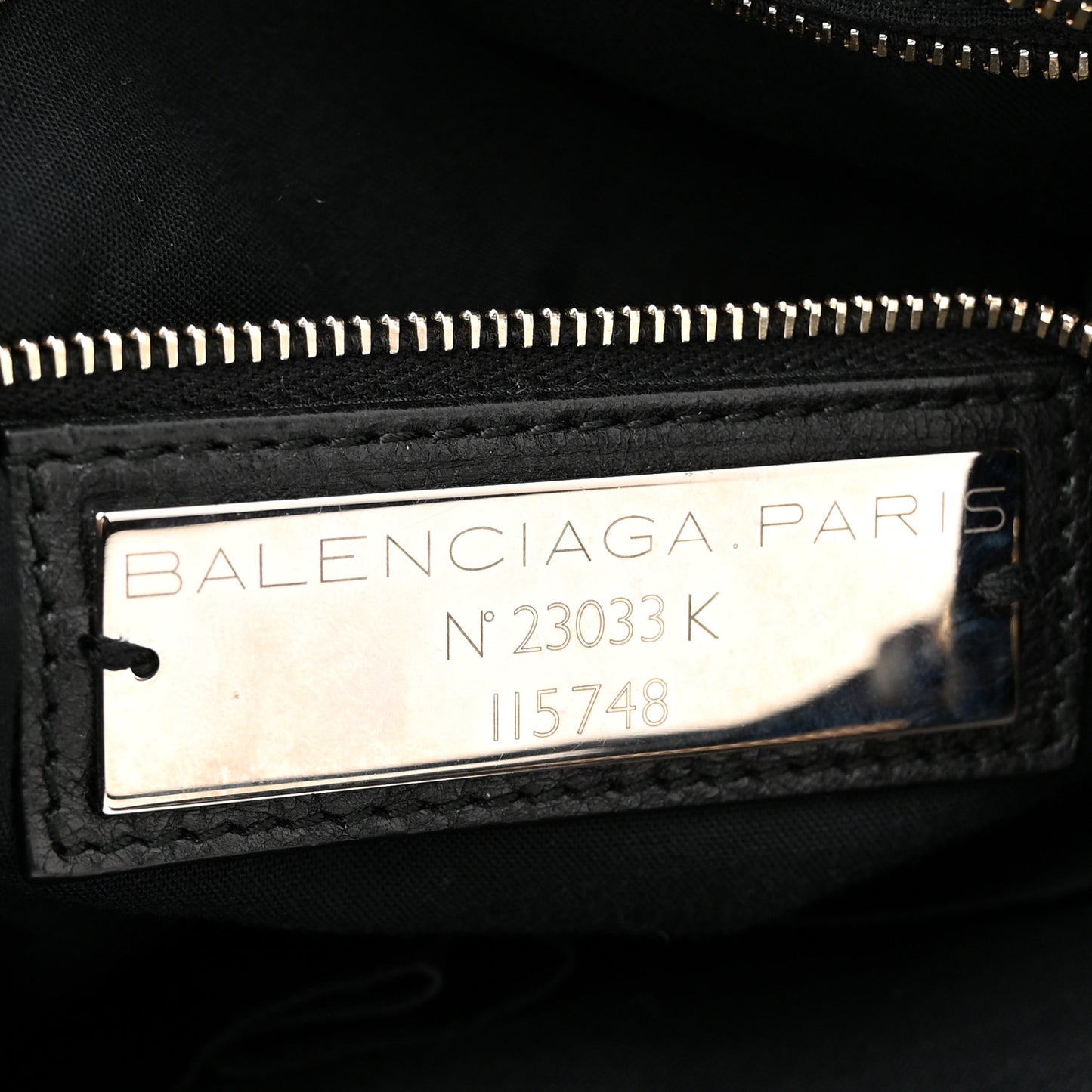Agneau Classic Gold Hardware City Black