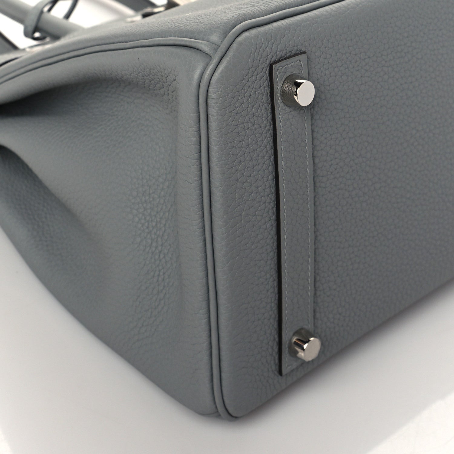 Hermes Togo Birkin 30 Gris Mouette 9 of 11