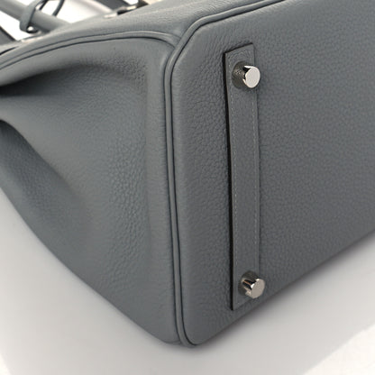 Hermes Togo Birkin 30 Gris Mouette 9 of 11
