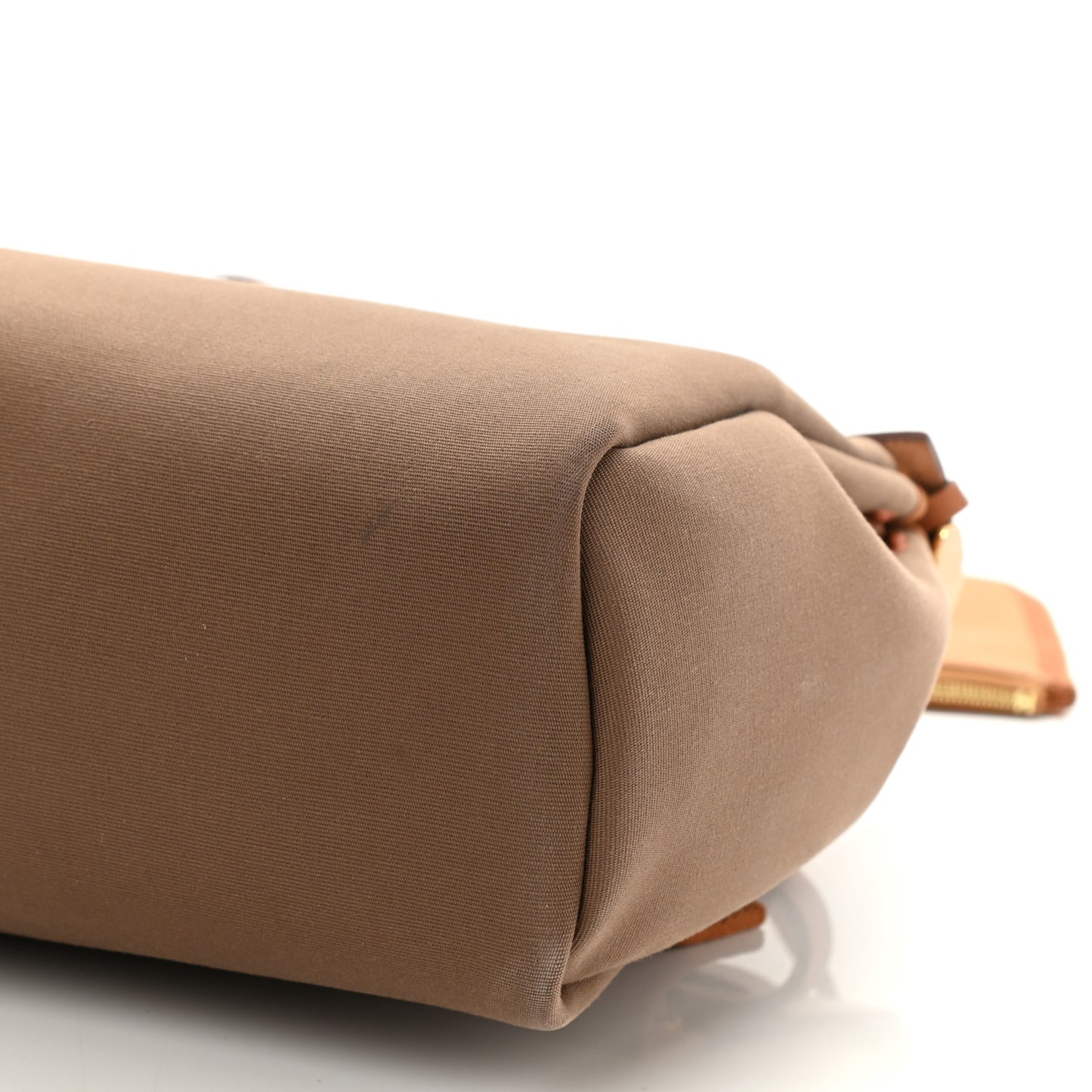 Vache Hunter Toile Herbag Zip 31 PM Etoupe Dune Fauve