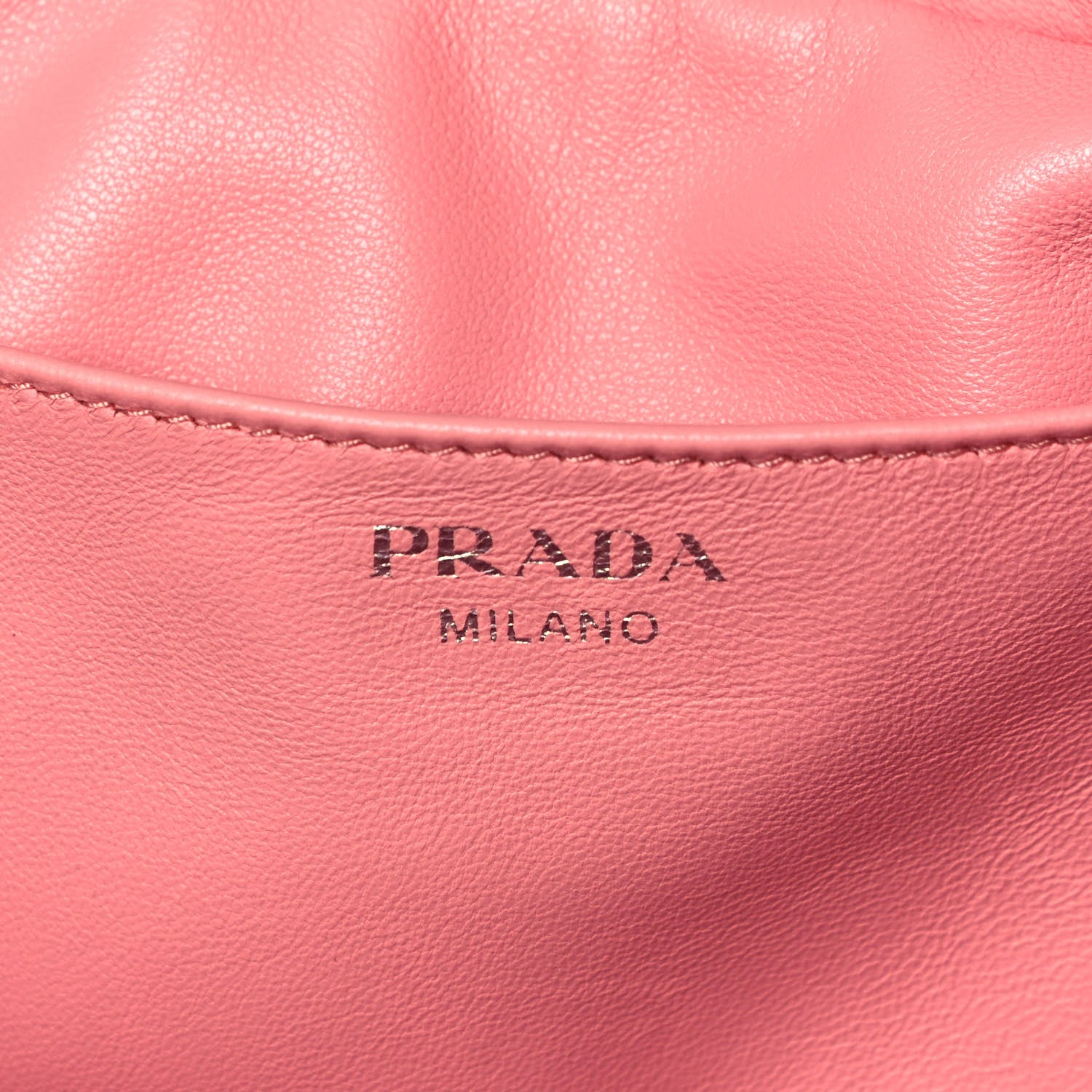 Prada Soft Calf Medium Inside Tote Cammeo Rosa 6 of 9
