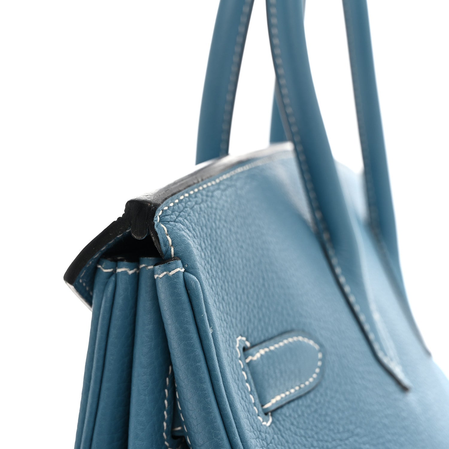 Hermes Togo BIRKIN 35 Blue Jean 13 of 15