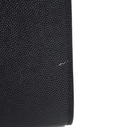 Saint Laurent Grain De Poudre Medium Classic Monogram Kate Satchel Black 14 of 14