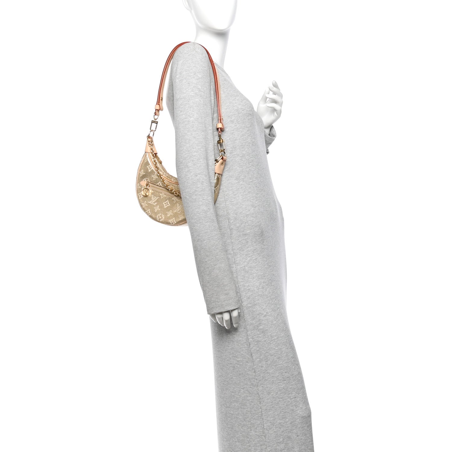 Louis Vuitton Monoglam Loop PM Beige 2 of 10
