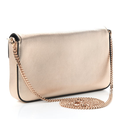 Fendi Vitello Laminato F is Fendi Envelope Wallet on Chain Rame 4 of 11