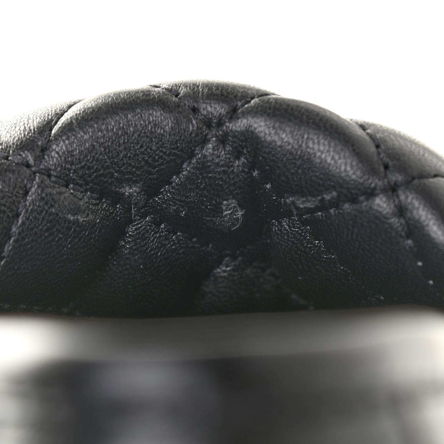 Chanel Lambskin Quilted CC Turnlock Loafers 35 Black 8 of 10