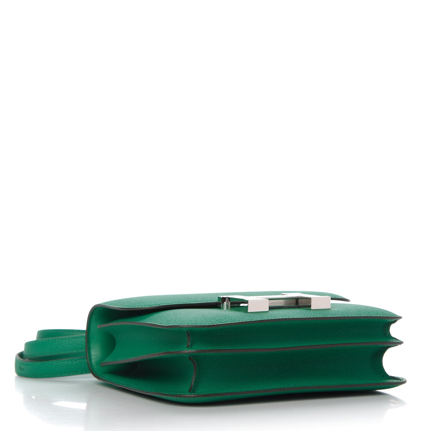 Hermes Epsom Enamel Constance 18 Vert Jade Bleu Brume 4 of 11