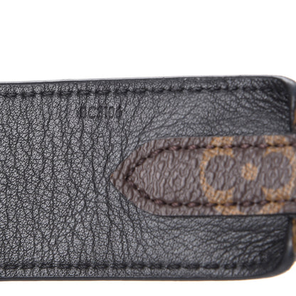 Louis Vuitton Monogram Bandouliere Shoulder Strap Black 5 of 6