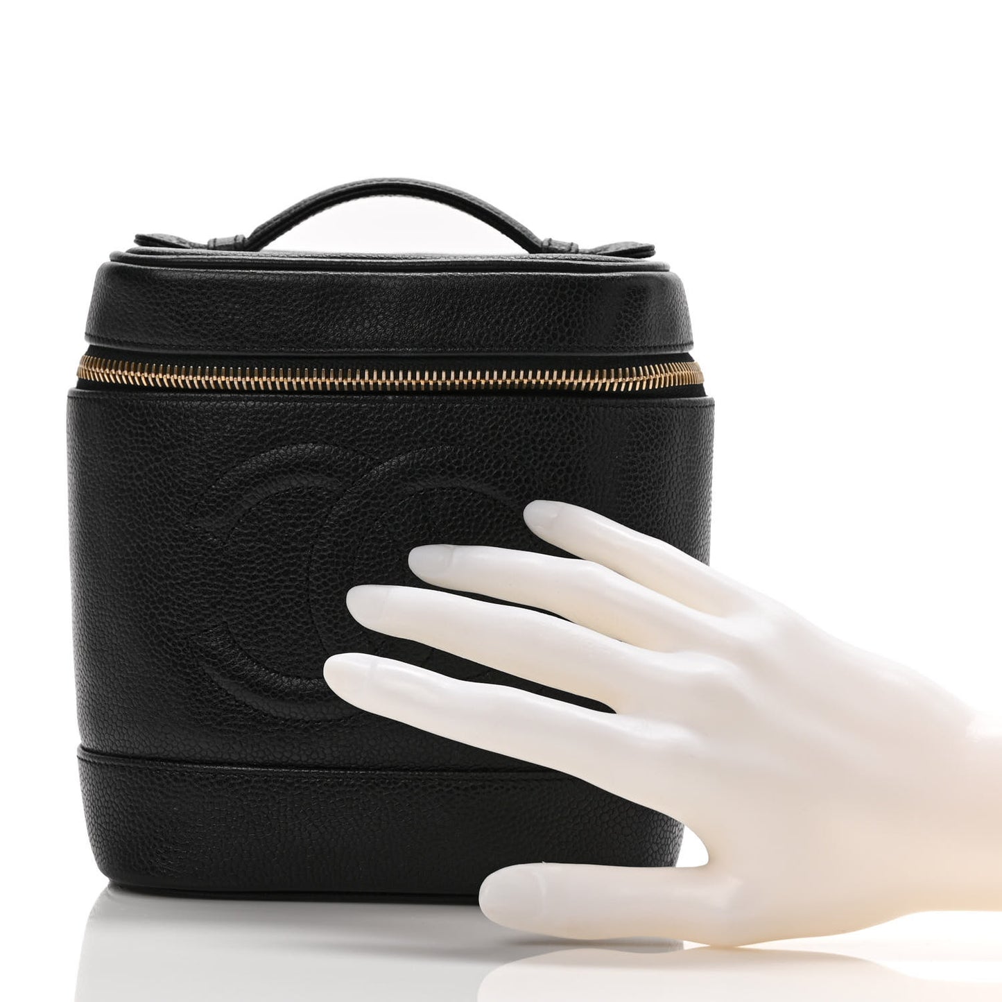 Caviar Vanity Cosmetic Case Black