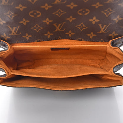 Louis Vuitton Monogram Braided Pochette Metis Safran 5 of 10