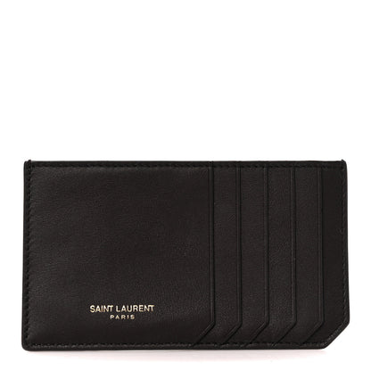 Saint Laurent Tweed Quilted Loulou Puffer Monogram Pouch Clutch Beige Umber Multicolor 11 of 15