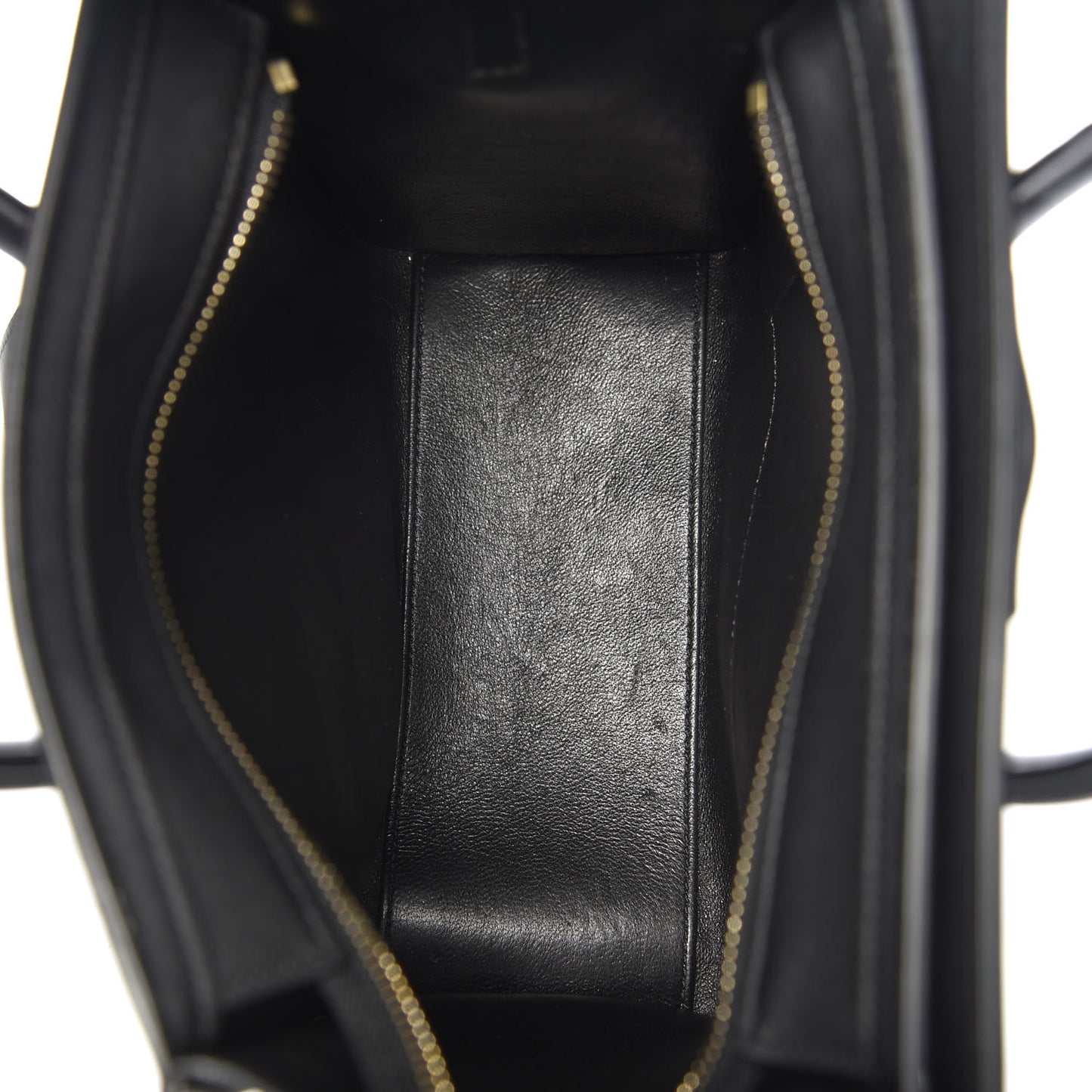 Smooth Calfskin Nano Luggage Black
