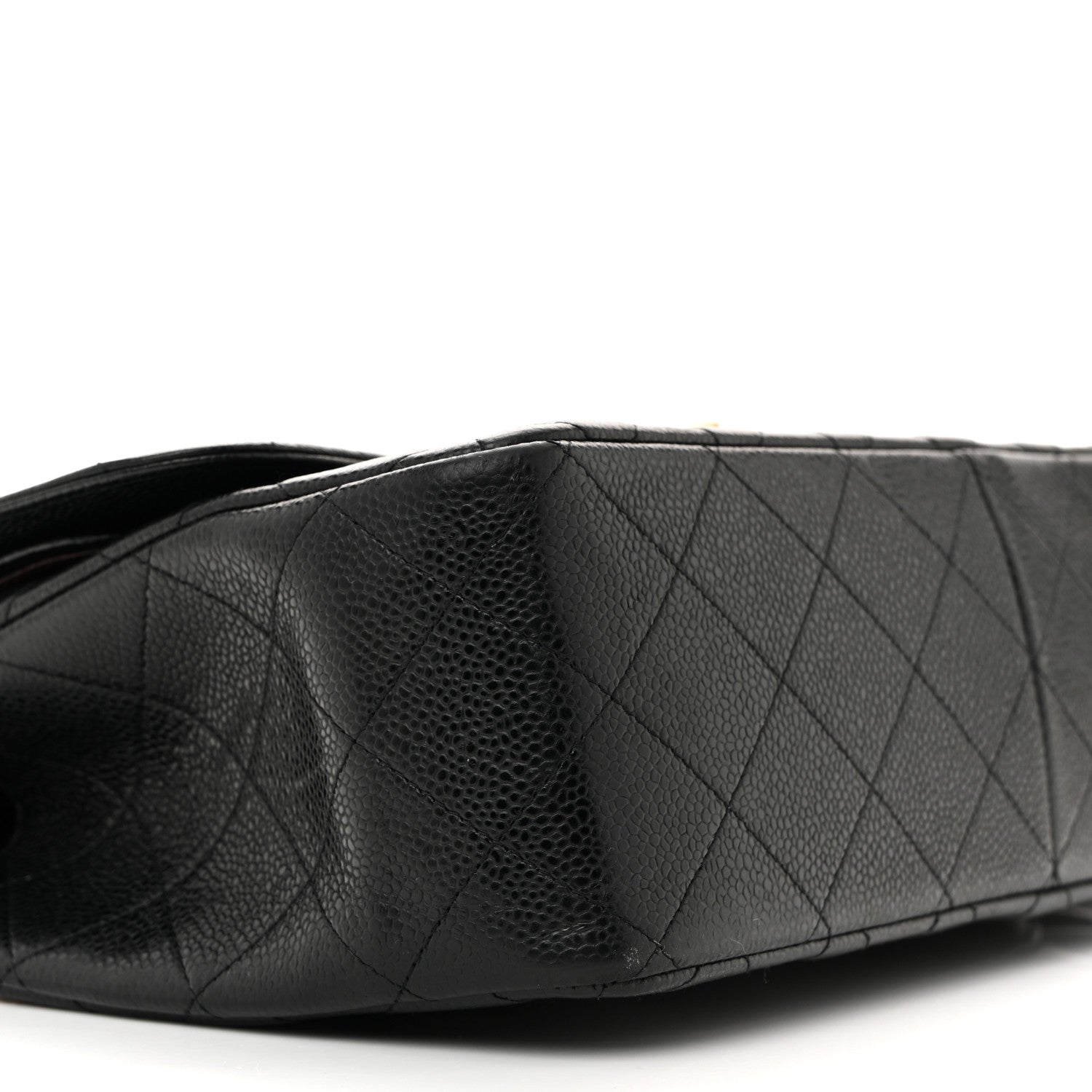 Chanel Caviar Quilted Jumbo Double Flap Black 9 of 12