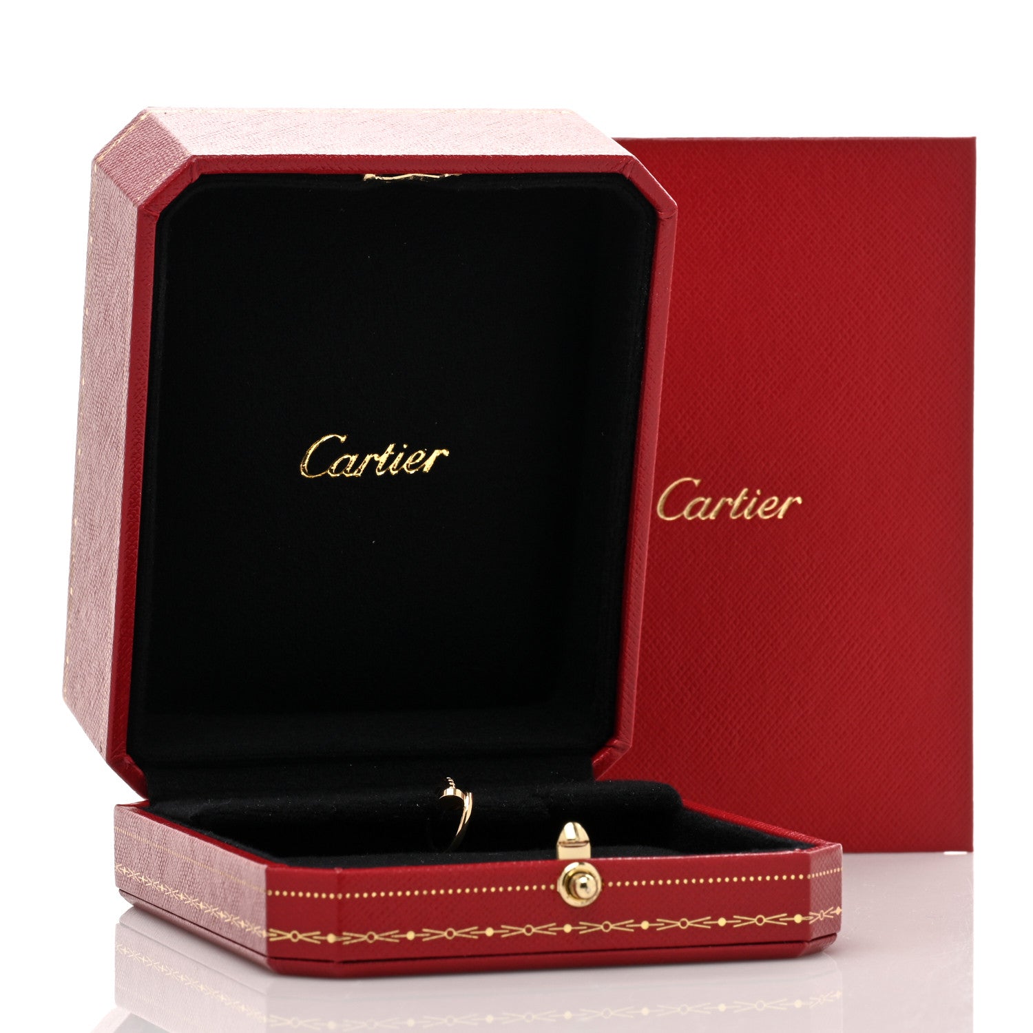Cartier 18K Yellow Gold Juste Un Clou Single Hoop Earring 5 of 5