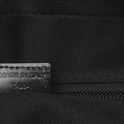 Burberry Canvas House Check Top Handle Bag Black 7 of 12