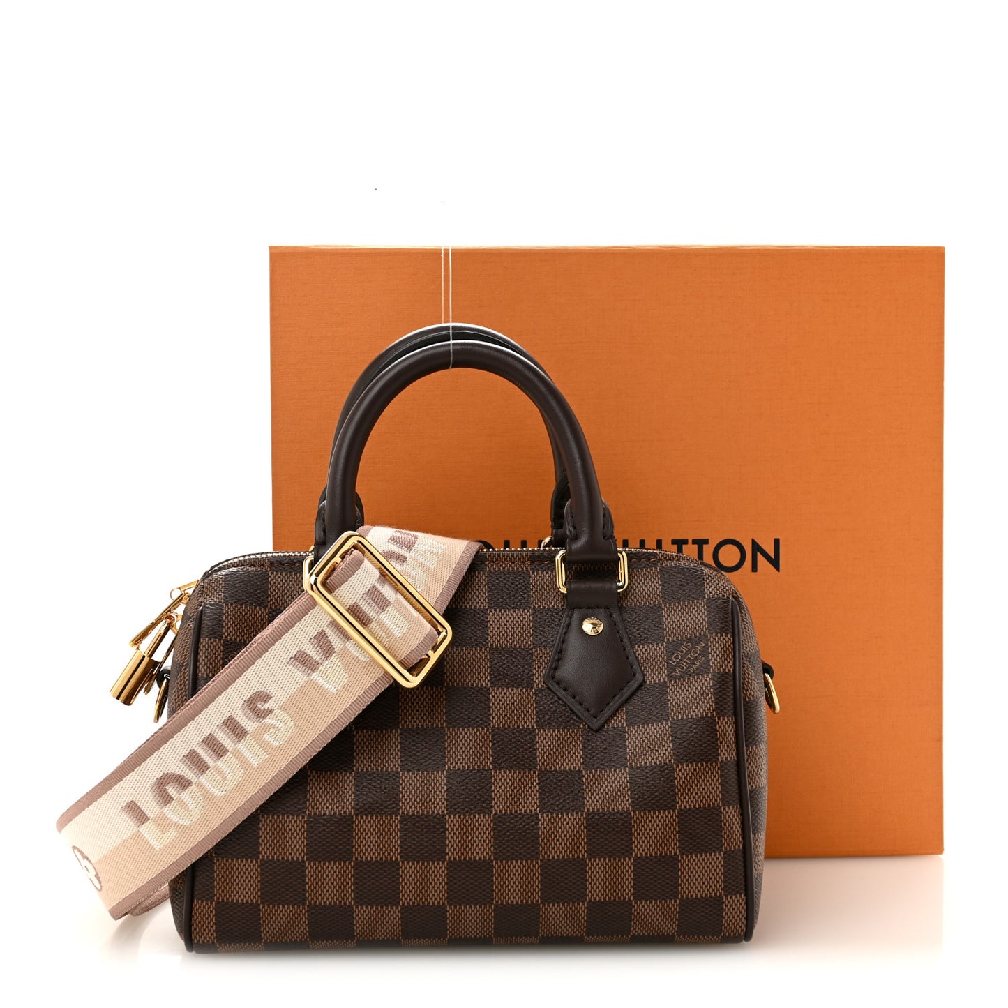Damier Ebene Speedy Bandouliere 20