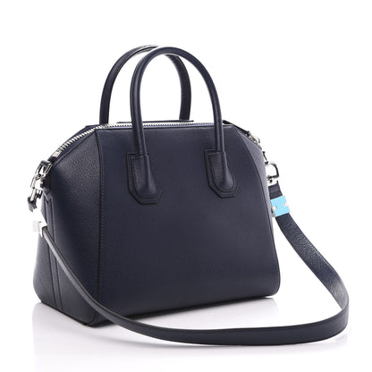 Givenchy Sugar Goatskin Small Antigona Deep Blue 2 of 10