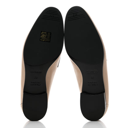 Hermes Goatskin Womens Royal Loafers 38 Multicolor Beige Sarrasin 5 of 9