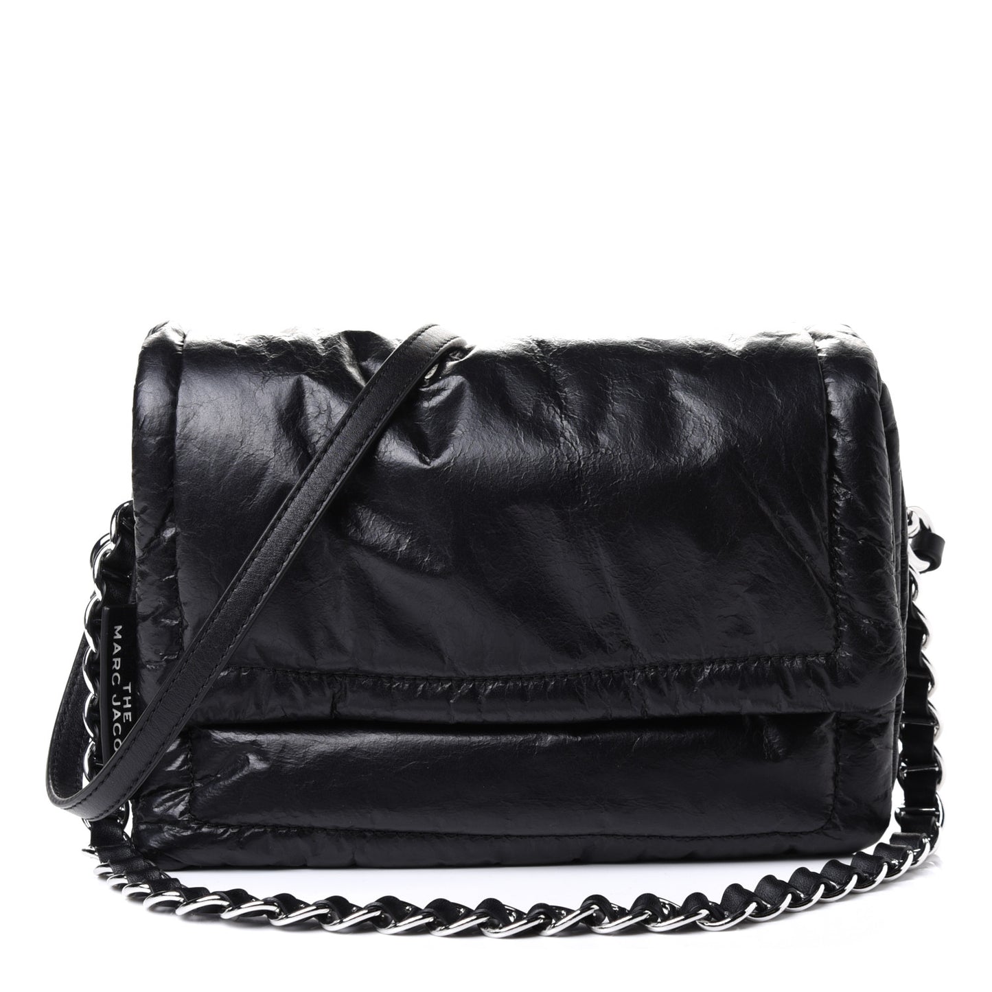 Lambskin The Pillow Bag Black