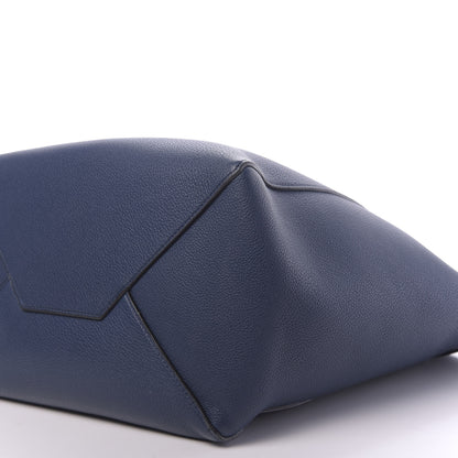 Celine Soft Grained Calfskin Small Belt Cabas Phantom Indigo 8 of 10