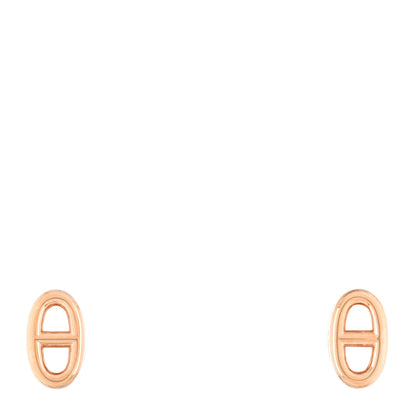 Hermes 18K Rose Gold TPM Farandole Stud Earrings 1 of 3