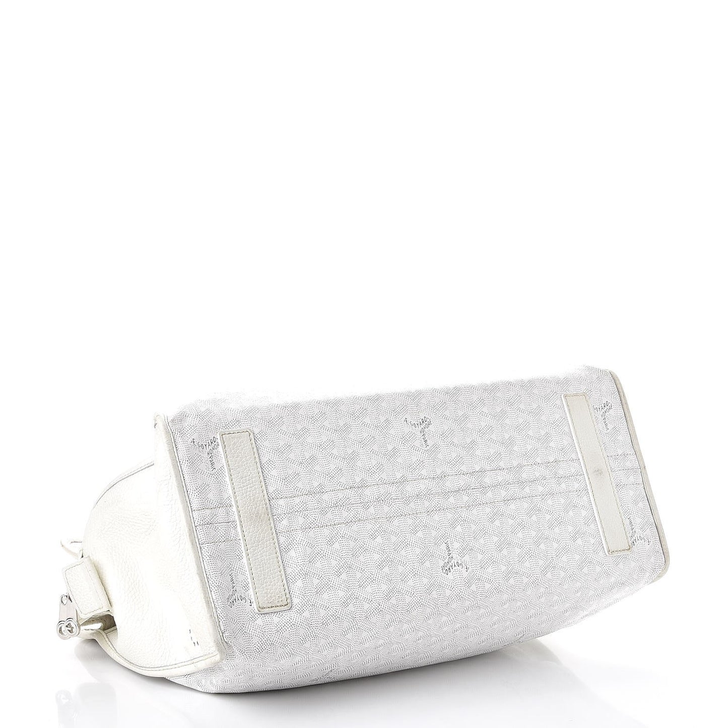 Goyardine Sac Hardy Pet Carrier PM White