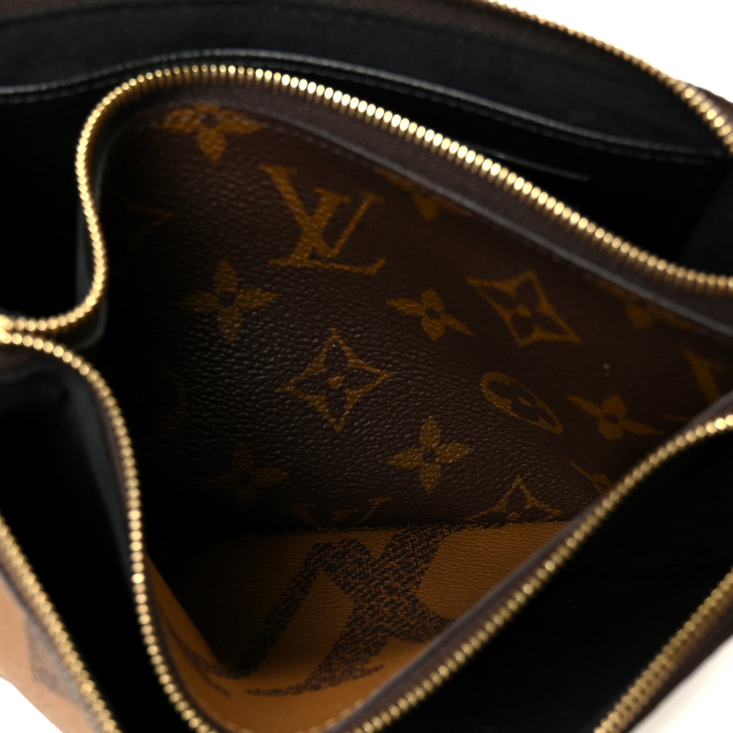 Louis Vuitton Reverse Monogram Giant Double Zip Pochette 1877195