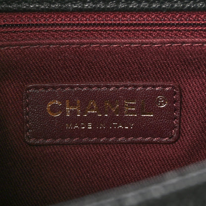 Chanel Caviar Quilted Large Coco Handle Flap Black 6 of 11