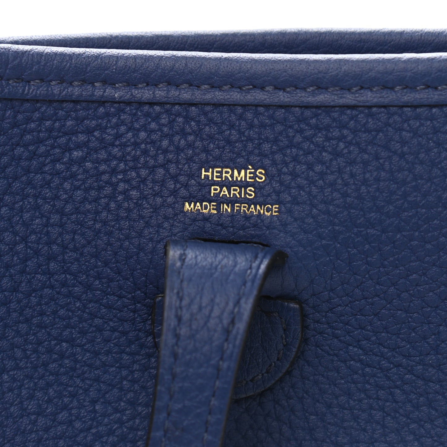 Taurillon Clemence Amazone Evelyne TPM Blue Saphir Blue Indigo