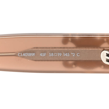 Celine Acetate Triomphe Sunglasses CL40189F Taupe 6 of 7