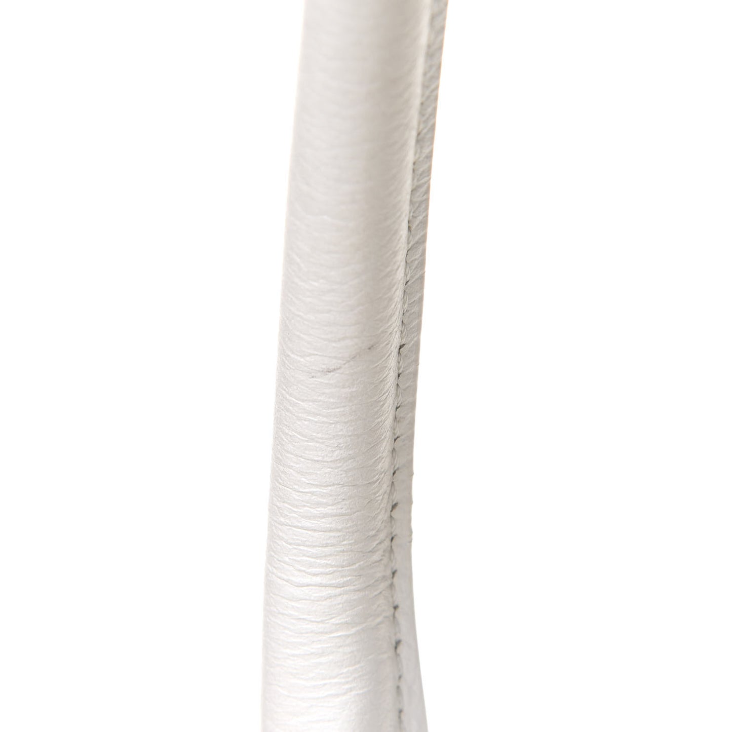 Calfskin Cerf Executive Shopper Tote White