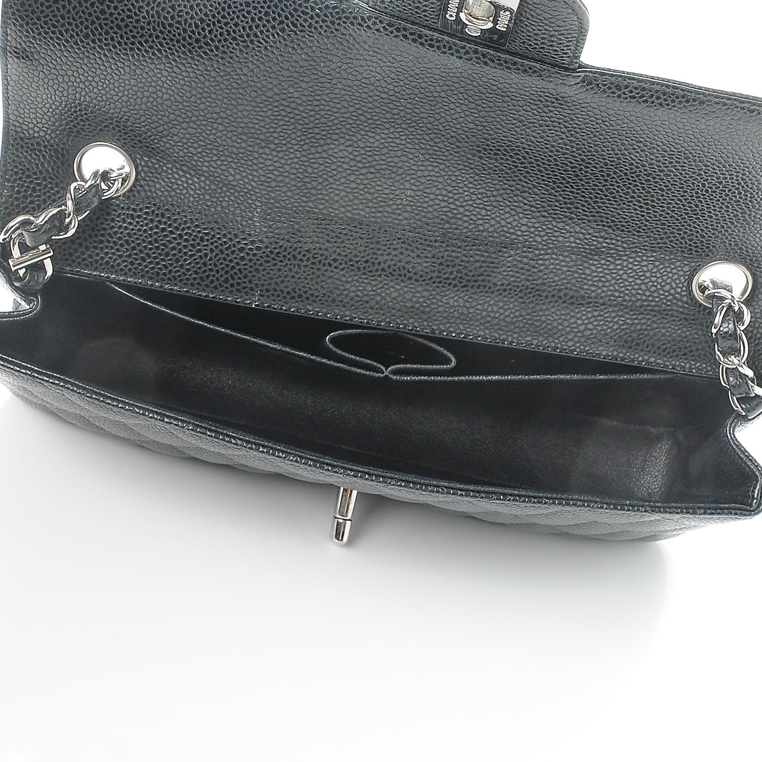 Chanel Caviar Quilted East West Flap Black 4 of 8