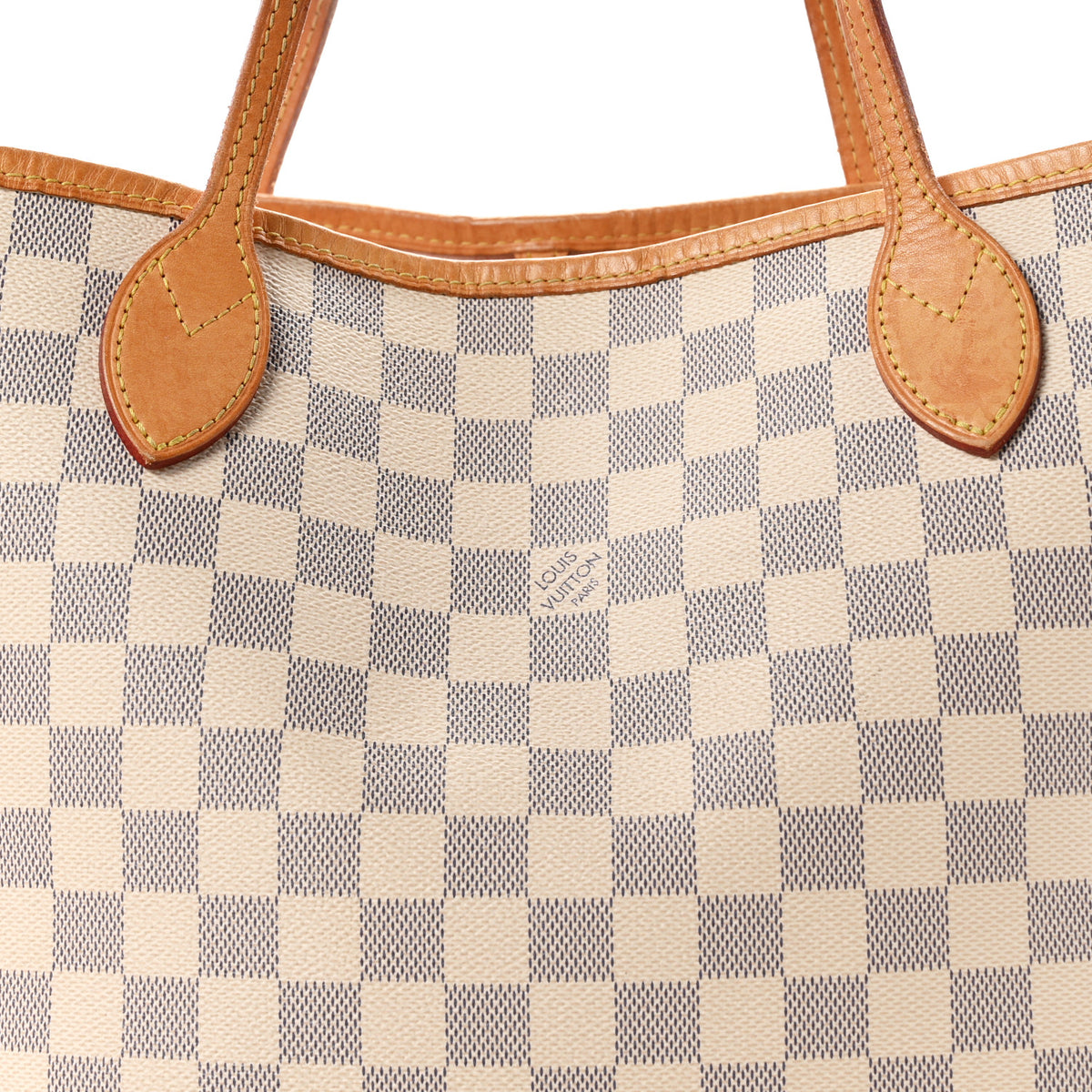 Damier Azur Neo Neverfull MM Rose Ballerine