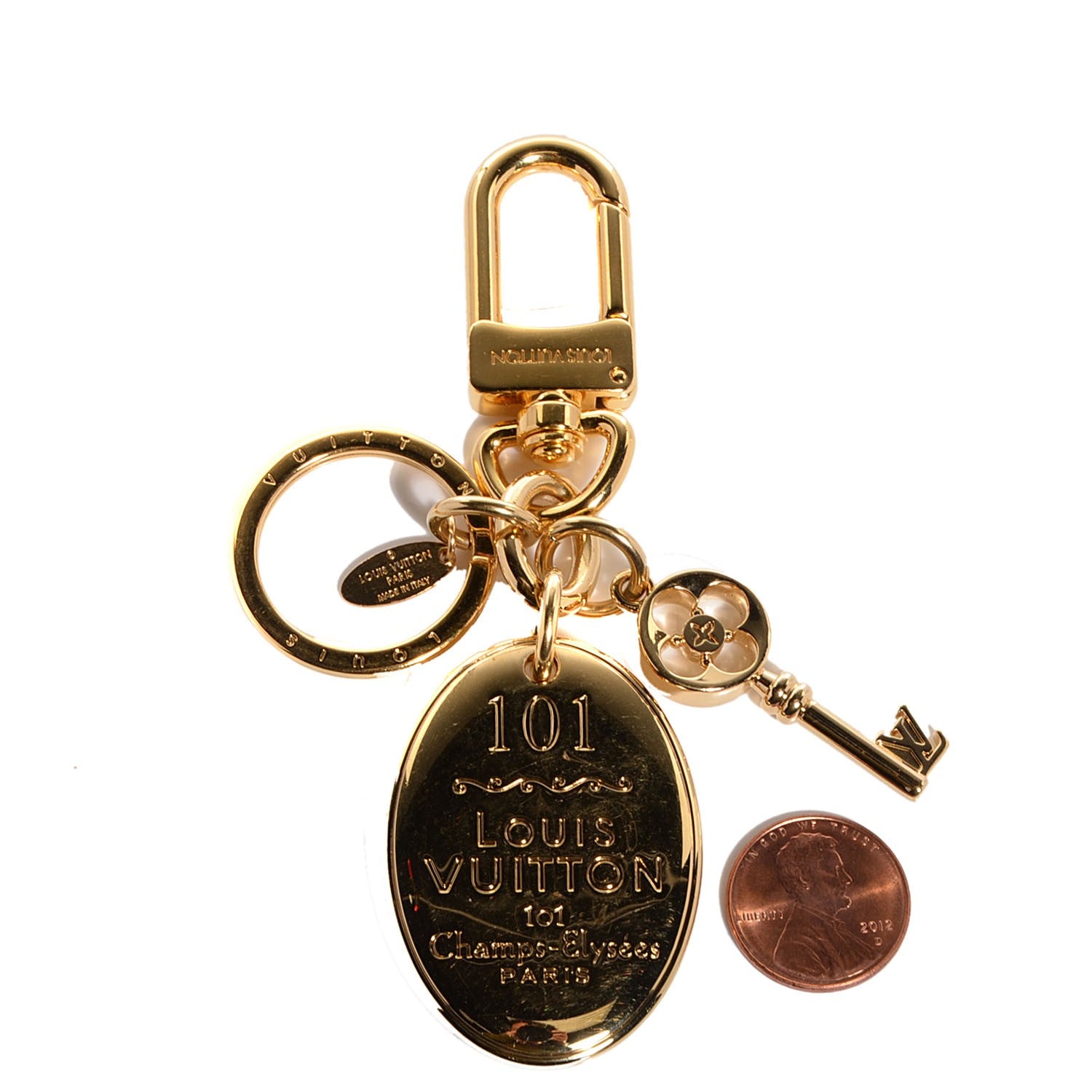 Louis Vuitton 101 Champs Elysees Maizeon Key Holder 95861