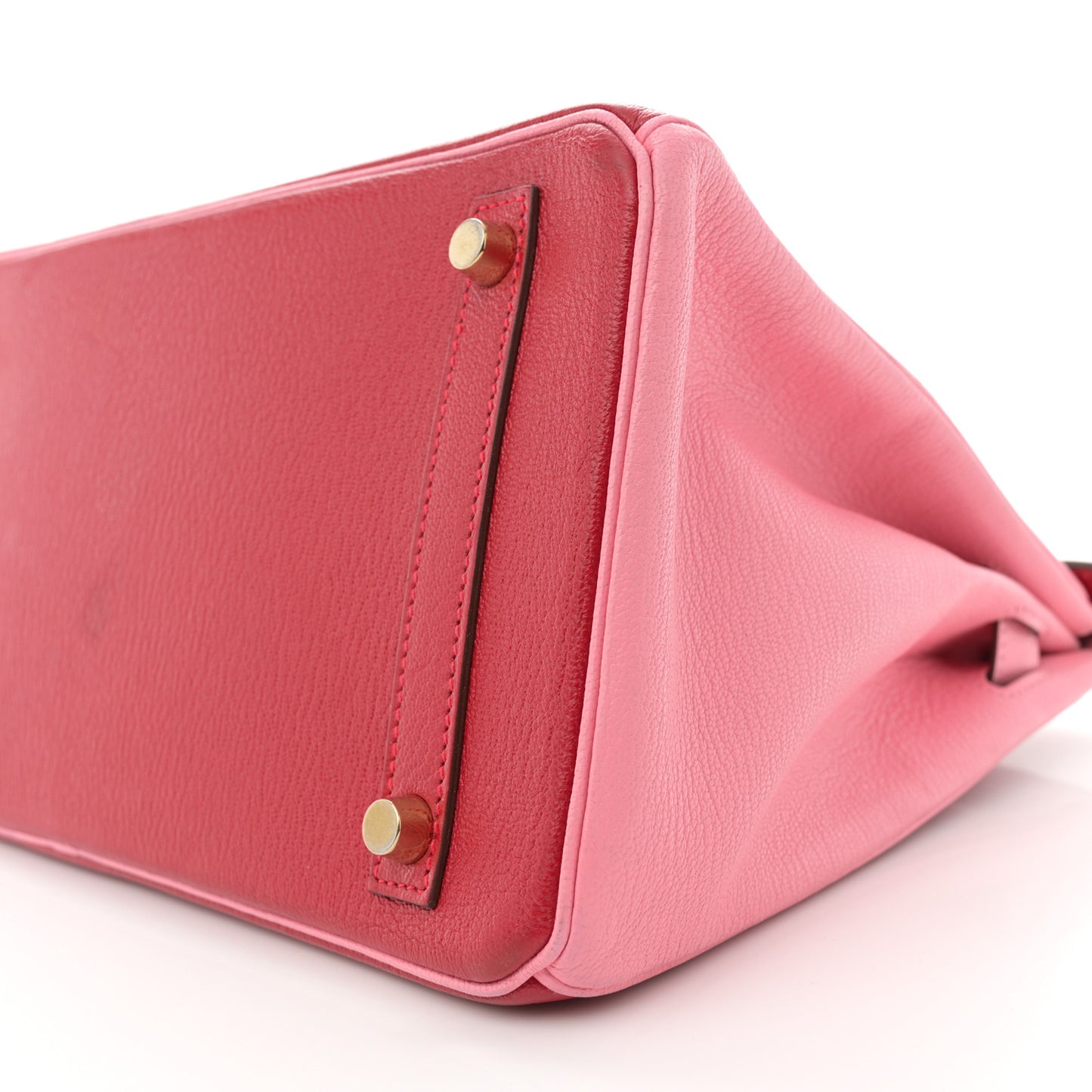 Chevre Mysore Horseshoe Birkin 30 Rouge Rose Confetti