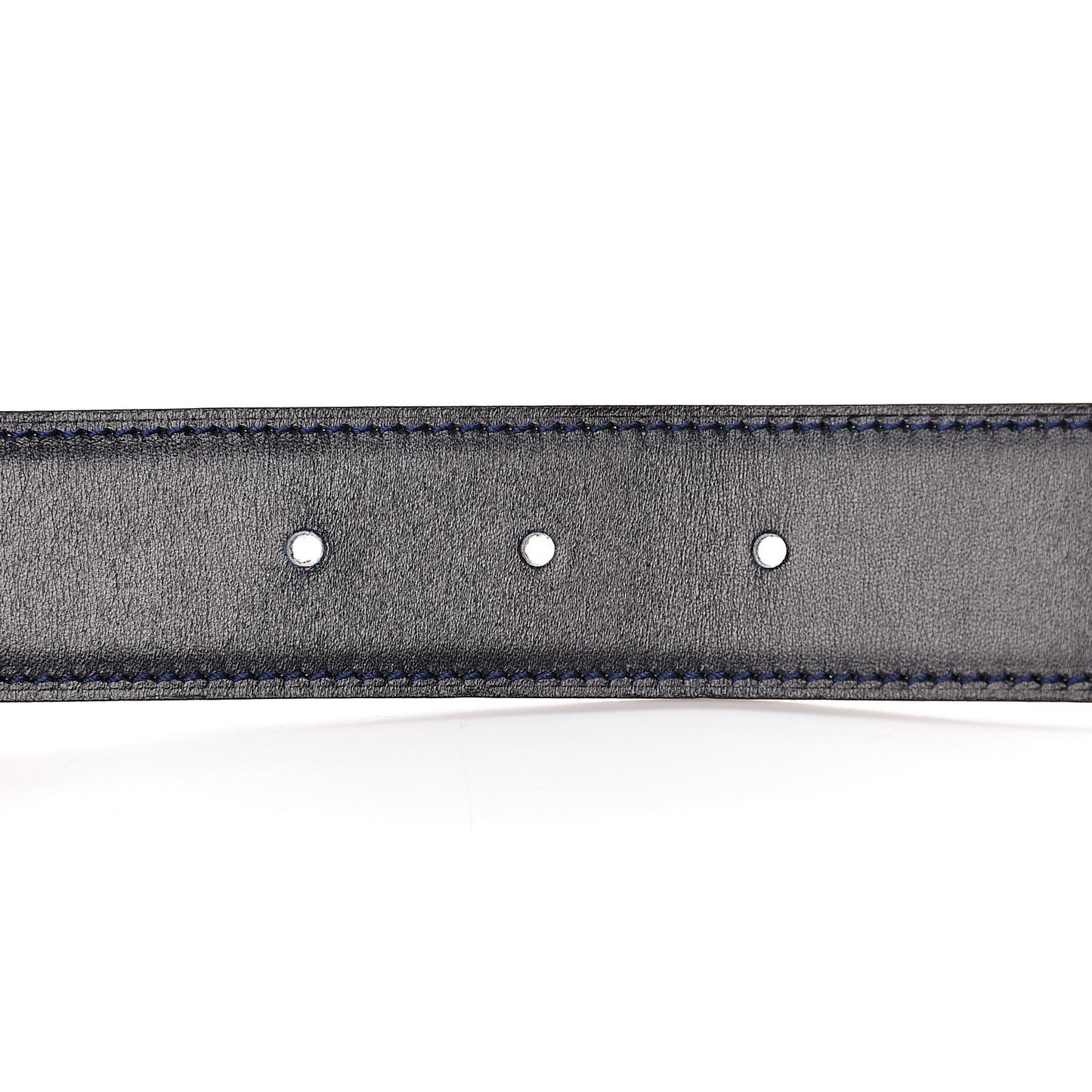 Box Courchevel 32mm H Belt 70 Bleu Marine Gold