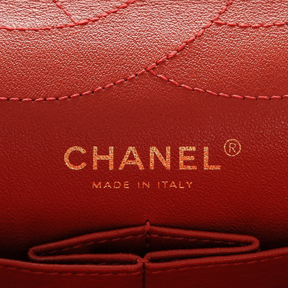 Chanel Lambskin 2.55 Reissue 227 Flap Red 6 of 11