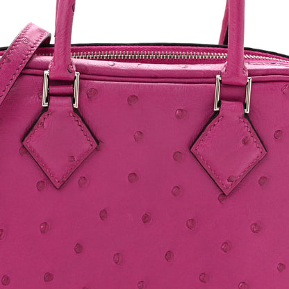 Hermes Ostrich Plume II Mini Rose Pourpre 15 of 21