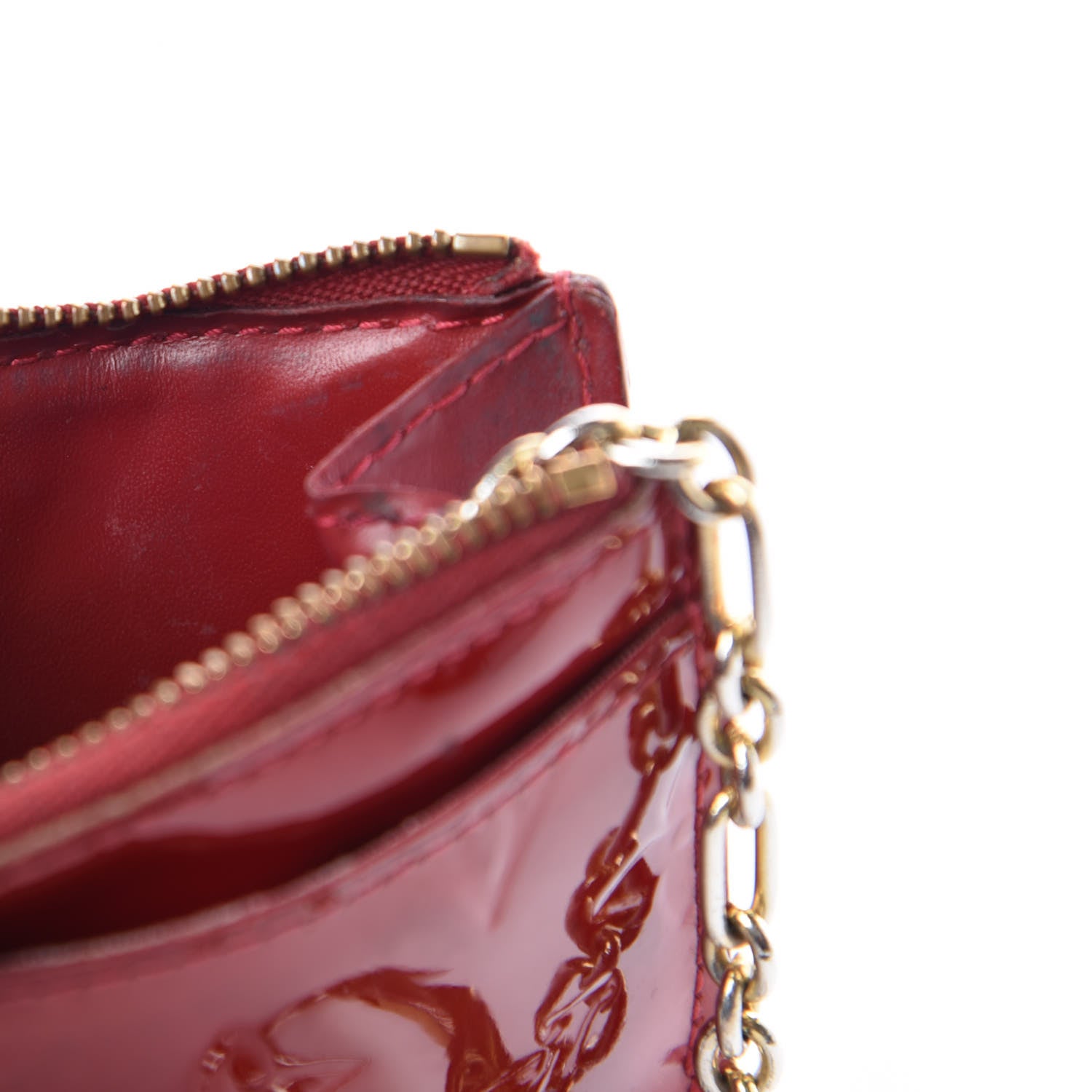 Louis Vuitton Vernis Key Pouch Pomme D'Amour 7 of 15