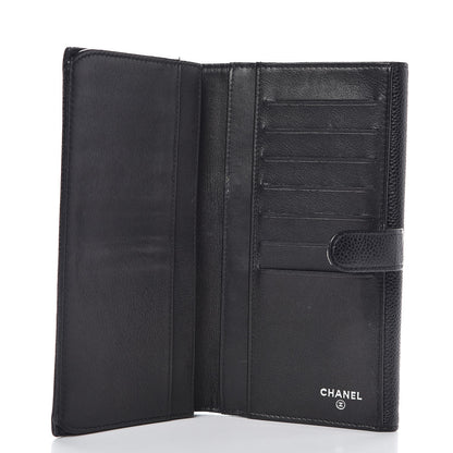 Chanel Caviar Timeless CC Flap Wallet Black 5 of 12