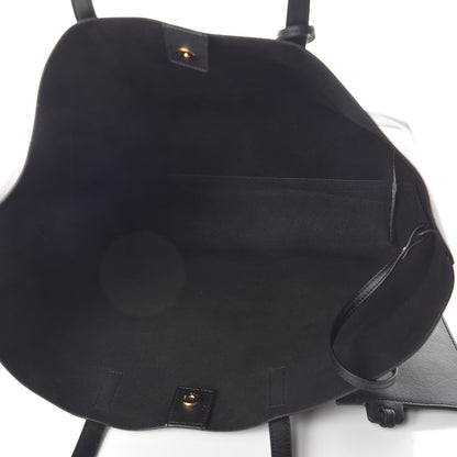 Saint Laurent Calfskin Large Shopping Tote Black 5 of 9