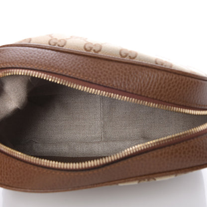 Gucci Monogram Mini Bree Messenger Bag Beige Tabacco 5 of 7