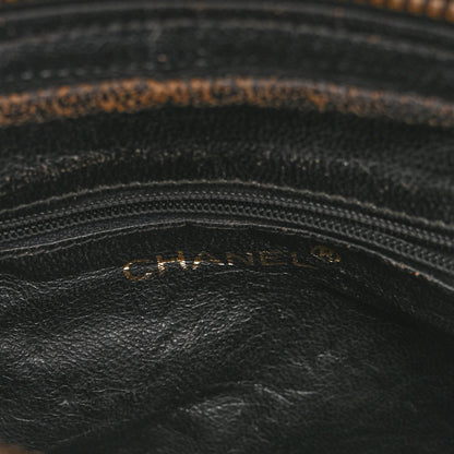 Chanel Lambskin Quilted Camera Case Black 6 of 14