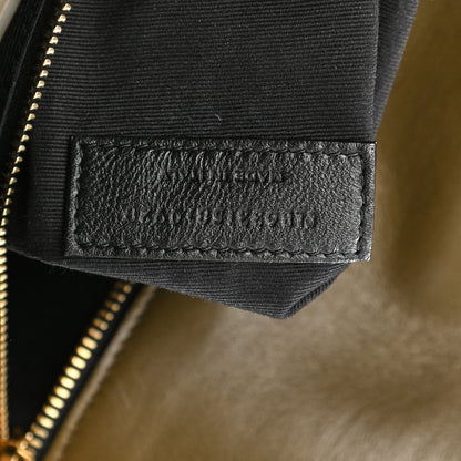 Saint Laurent Lambskin Matelasse Monogram Medium Niki Chain Satchel Seaweed 8 of 10