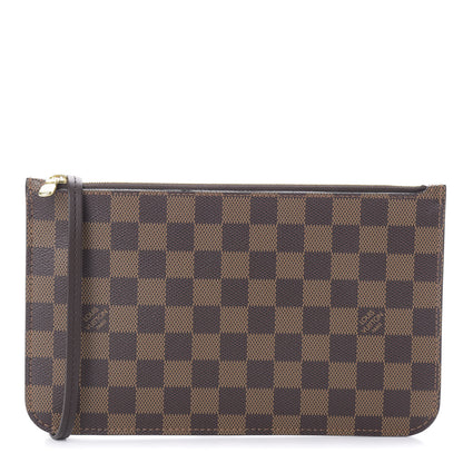 Louis Vuitton Damier Ebene Neverfull MM GM Pochette 1 of 7