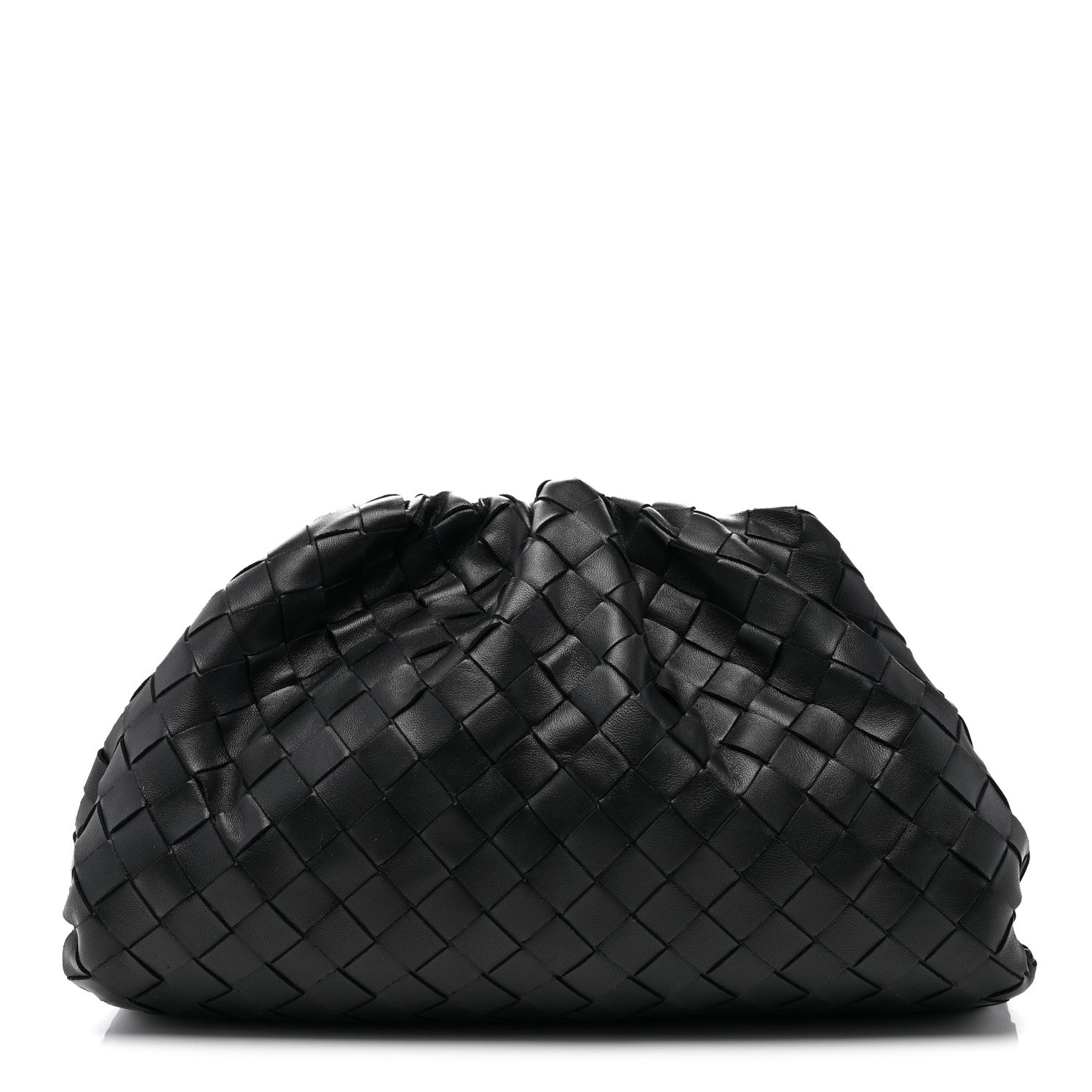 Bottega Veneta Nappa Intrecciato Teen Pouch Black 1 of 7
