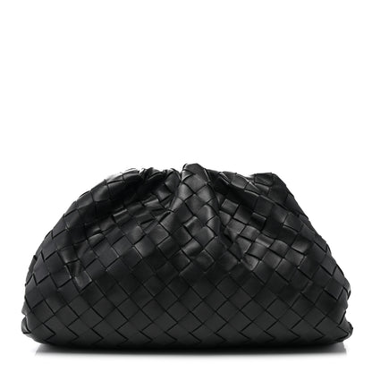 Bottega Veneta Nappa Intrecciato Teen Pouch Black 1 of 7