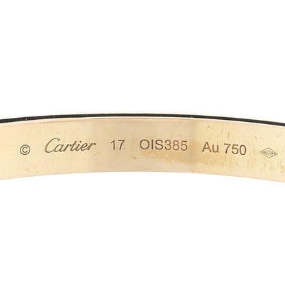 Cartier 18K Yellow Gold LOVE Bracelet 17 3 of 5