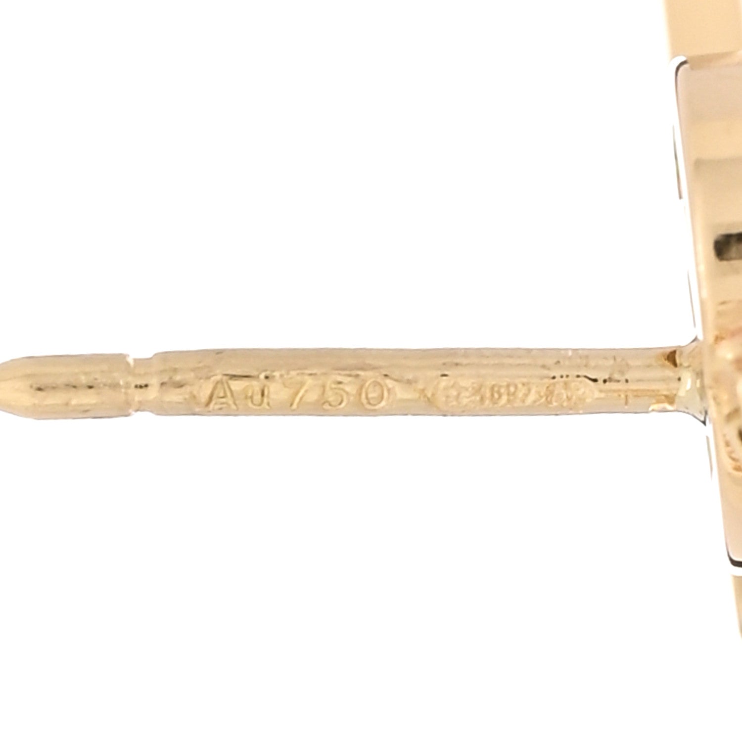 Gucci 18K Yellow Gold Running G Drop Chain Earrings 4 of 4