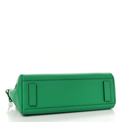 Versace Calfskin Large La Medusa Bag Green 4 of 8
